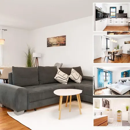 Nexstay - 111qm Mit Balkon - Parkplatz Apartamento